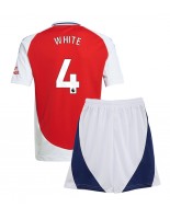 Arsenal Ben White #4 Kotipaita Lasten 2024-25 Lyhythihainen (+ shortsit)